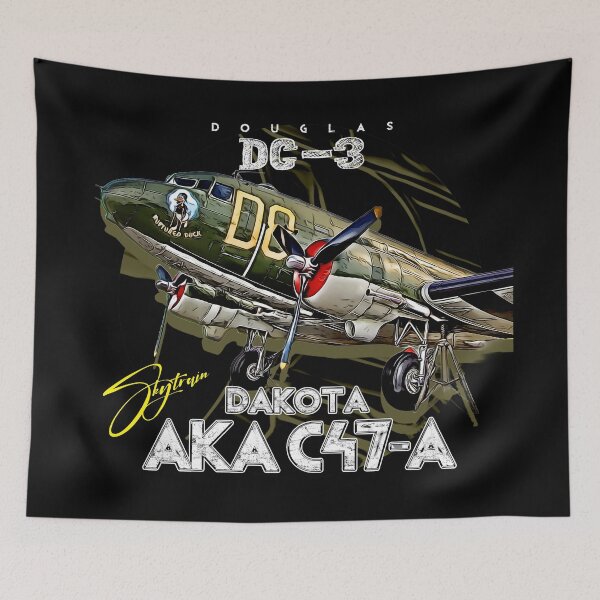 Item preview, DC3 C47 Dakota  Legendary WWII Transport Plane designed and sold by Aerolovers.