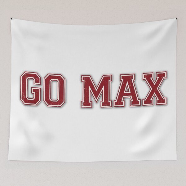 Item preview, Go Max - Retro Varsity Conservative & Patriot Style Typography designed and sold by Miss Cutie Designs.