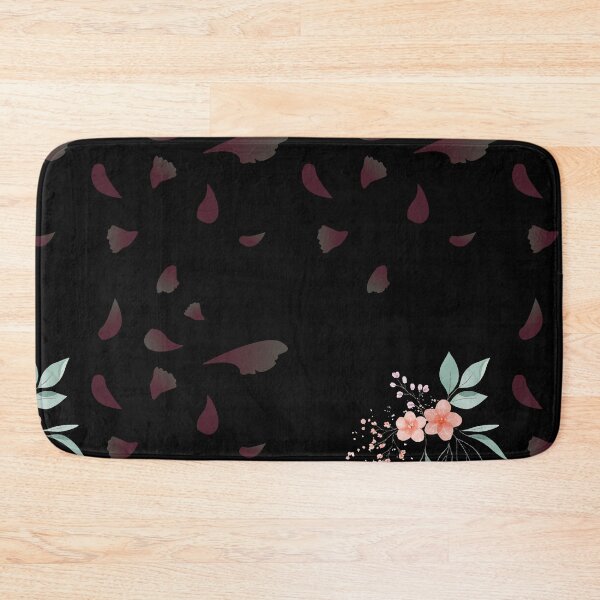 Item preview, Floral banner for editing and creating. Colourful flower in corner and Rose's petals in background with low transparent view designed and sold by Giree07.