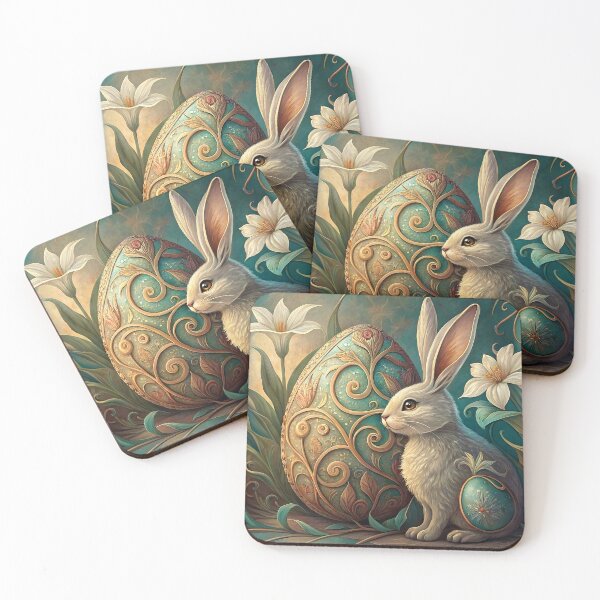 Item preview, Easter Bunny , Easter Lily And Easter Egg    designed and sold by justrachna.
