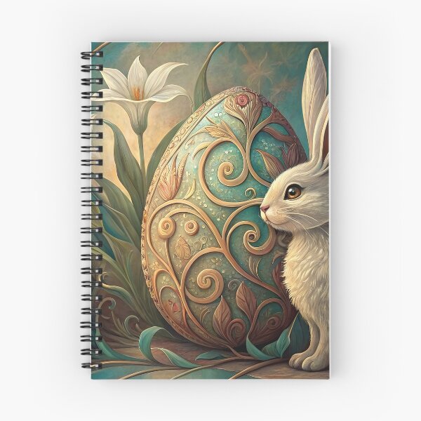 Item preview, Easter Bunny , Easter Lily And Easter Egg    designed and sold by justrachna.