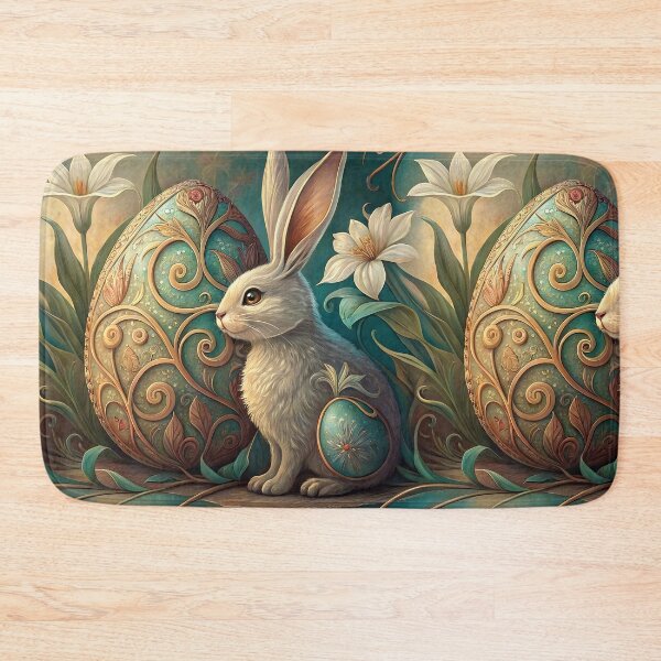Item preview, Easter Bunny , Easter Lily And Easter Egg    designed and sold by justrachna.
