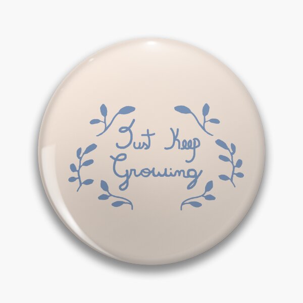 Item preview, Just Keep Growing – Motivational Quote Typography designed and sold by Naine  M..