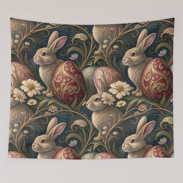 Item preview,  Easter Bunny , Easter Lily And Easter Egg    designed and sold by justrachna.