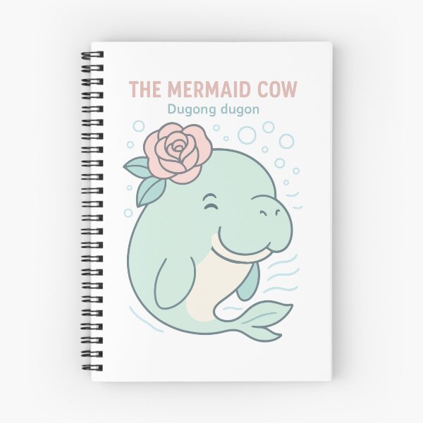 Item preview, The Mermaid Cow – Cute Dugong Dugon Kawaii Sea Animal designed and sold by WildlifeInc.