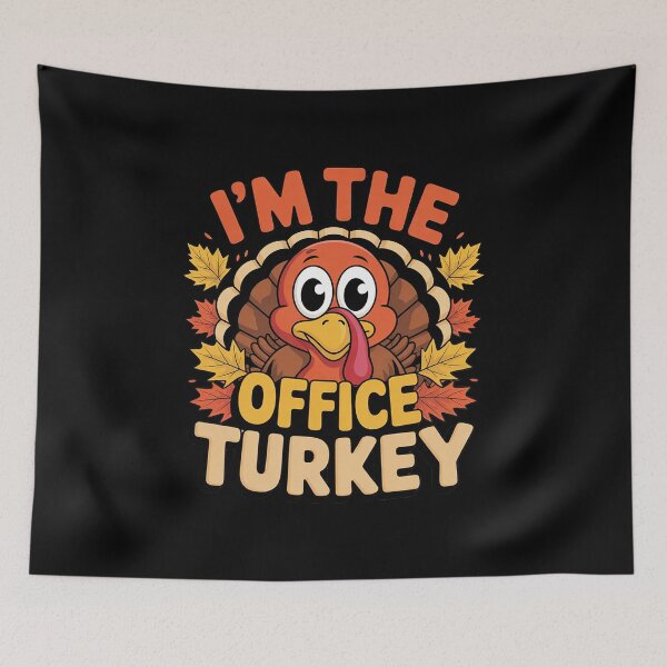 Item preview, Thanksgiving I'm The Office Clerk Turkey Matching  designed and sold by KotexTemu.