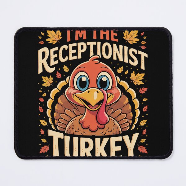 Item preview, Thanksgiving I'm The Receptionist Turkey Matching  designed and sold by KotexTemu.