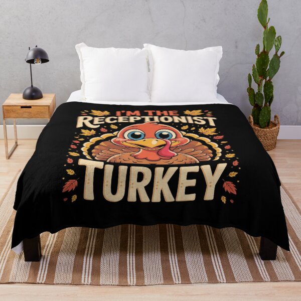 Item preview, Thanksgiving I'm The Receptionist Turkey Matching  designed and sold by KotexTemu.
