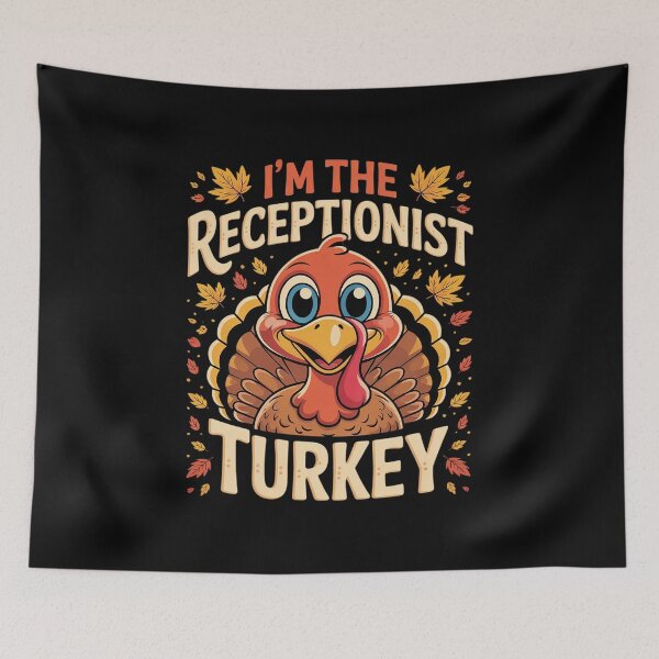 Item preview, Thanksgiving I'm The Receptionist Turkey Matching  designed and sold by KotexTemu.