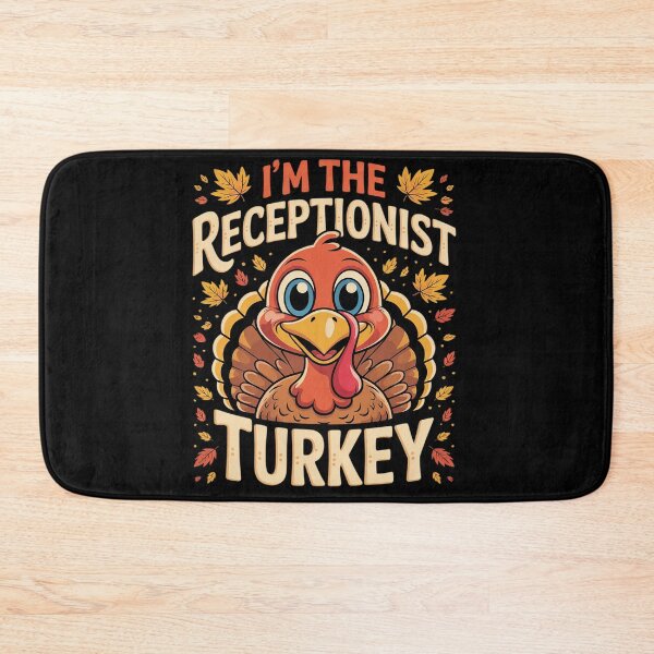 Item preview, Thanksgiving I'm The Receptionist Turkey Matching  designed and sold by KotexTemu.