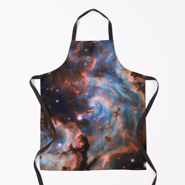 Item preview, Spectacular Column Nebula | Cosmic Colors Blue and Red designed and sold by Wild-way Art.