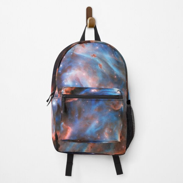 Item preview, Spectacular Column Nebula | Cosmic Colors Blue and Red designed and sold by Wild-way Art.