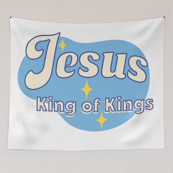Item preview, Retro King Of Kings Blue designed and sold by Retro Callback.