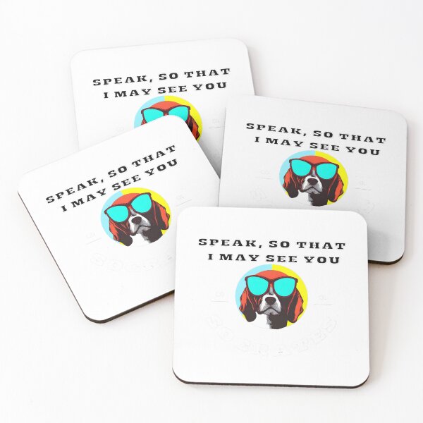 Item preview, Speak so that I may see you designed and sold by joeadel2020.