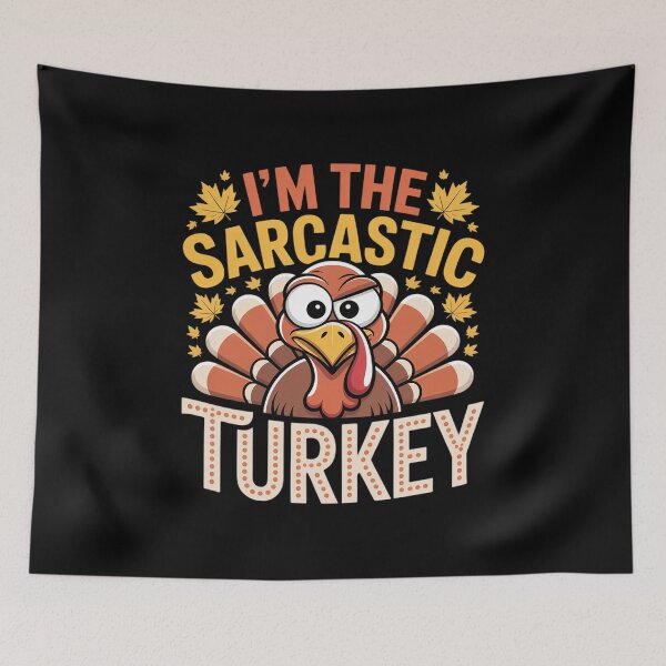Item preview, Thanksgiving I'm The Sarcastic Turkey Matching  designed and sold by KotexTemu.