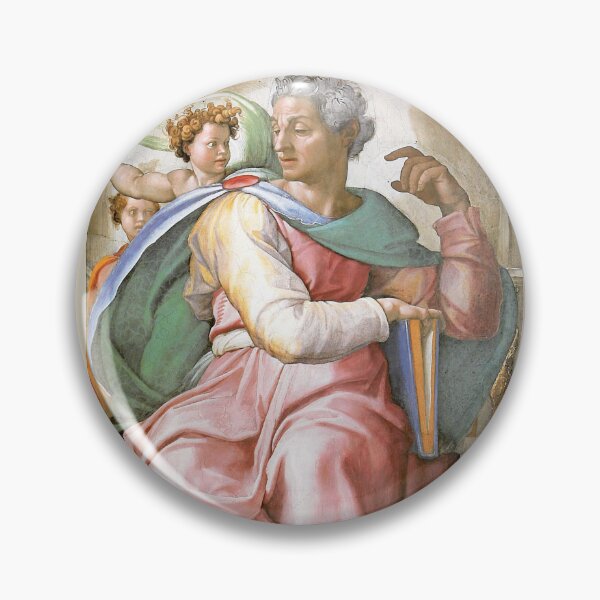 Item preview, Isaiah Prophet by Michelangelo Sistine Chapel ceiling designed and sold by ArtUnova.