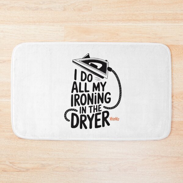 Item preview, Ironing in the Dryer - WhimWiz Funny & Quirky Gift Ideas designed and sold by WhimWiz.