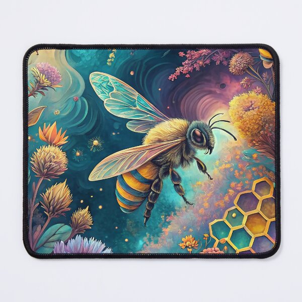 Item preview, Bee , Bee Hive And Florals designed and sold by justrachna.