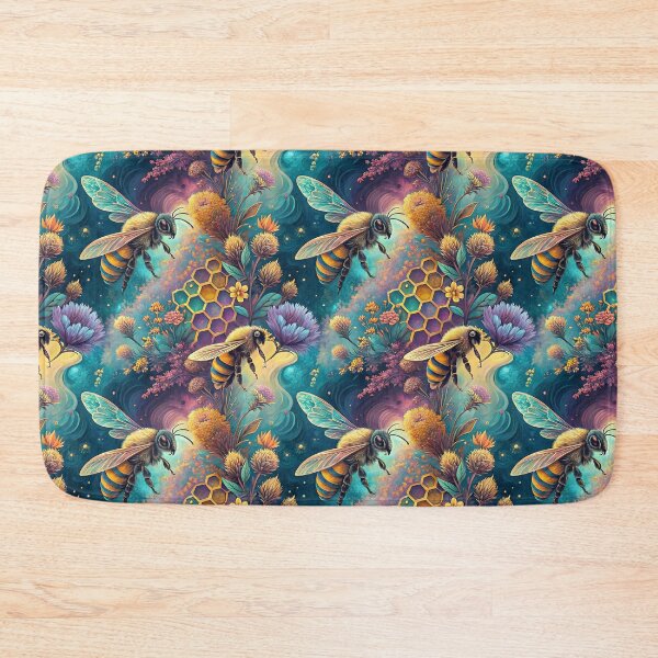 Item preview, Bee , Bee Hive And Florals  designed and sold by justrachna.