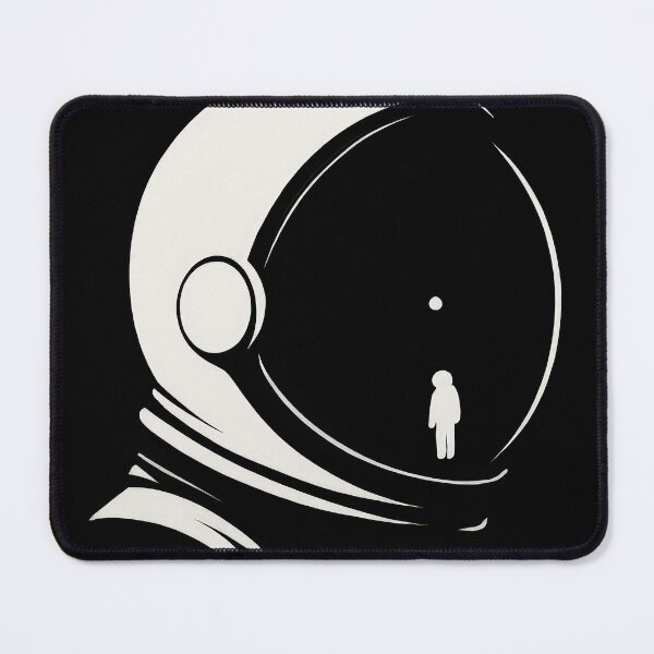 Item preview, Astronaut Helmet Reflection Space Art designed and sold by Cine8.