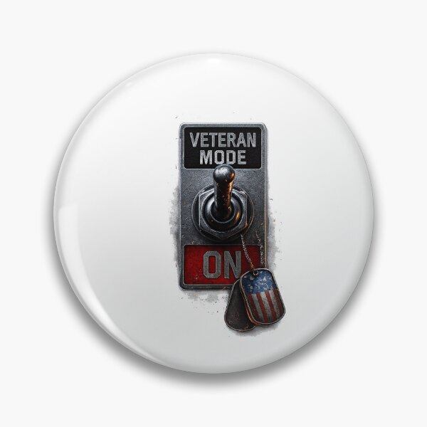 Item preview, Veteran Mode On – Tactical Switch Military Design designed and sold by Callsign 84.