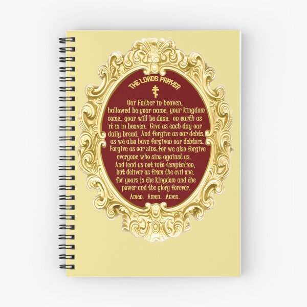 Item preview, The Lord's Prayer in English, Transparent PNG for printing on any background designed and sold by orthodox-icon.