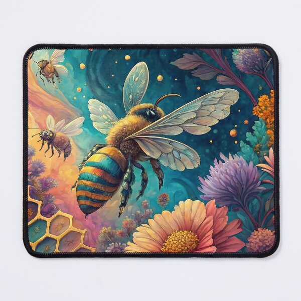 Item preview, Bee , Bee Hive And Florals designed and sold by justrachna.
