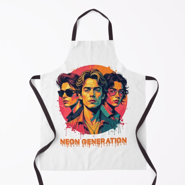 Item preview, Neon Generation Pop Art Retro Portrait Tee  Vibrant Streetwear Graphic designed and sold by Design-Pro-21.