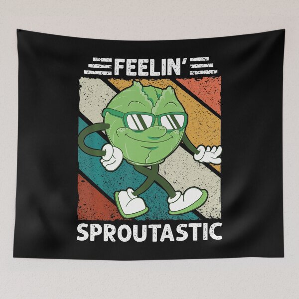 Item preview, Brussels Sprouts Enthusiast Sproutastic Vegetarian Food designed and sold by ToriCarylon.