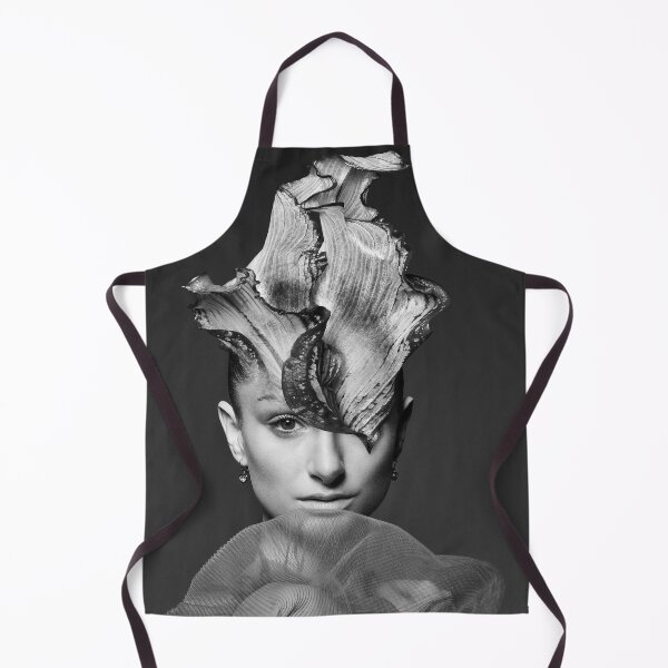 Item preview, Tocado floral orgánico – Retrato de mujer elegante designed and sold by Belluso Visuals.