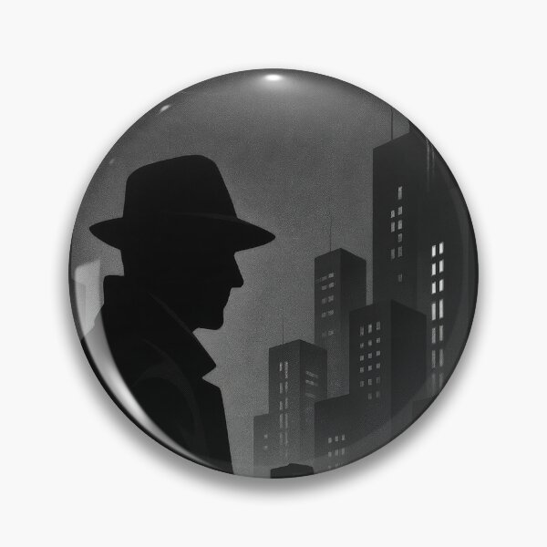 Item preview, Film Noir Detective City Night designed and sold by Cine8.