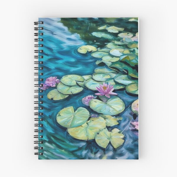 Artikelvorschau, Seerosenblätter mit Blüten entworfen und verkauft von tomorrowsart.