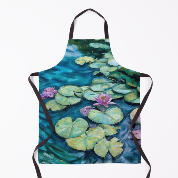 Artikelvorschau, Seerosenblätter mit Blüten entworfen und verkauft von tomorrowsart.
