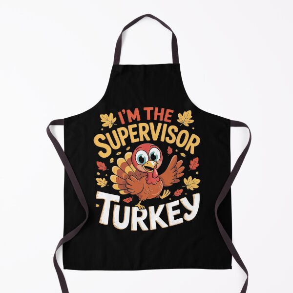 Item preview, Thanksgiving I'm The Supervisor Turkey  designed and sold by KotexTemu.
