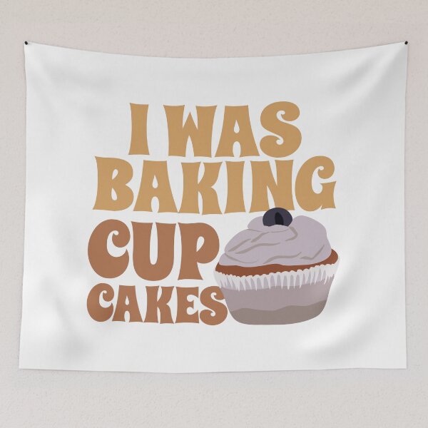 Item preview, I was baking cupcakes funny designed and sold by Innet.