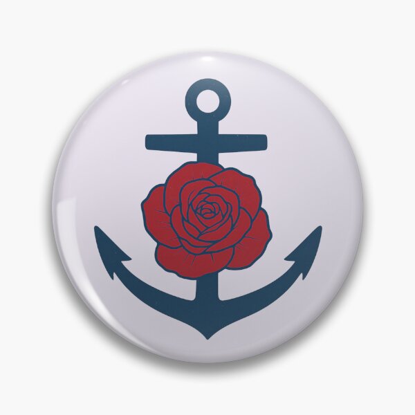 Item preview, Rose & Anchor – Strength In Beauty designed and sold by iamdesigns14.