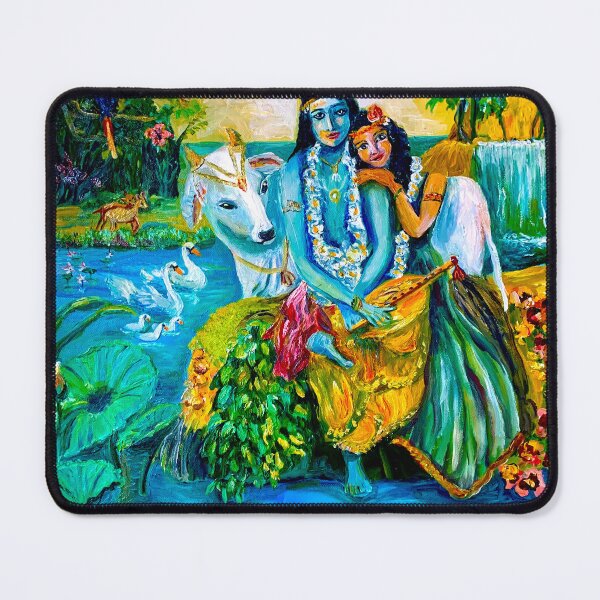 Item preview, Krishna and Radha designed and sold by Janice Schiff.