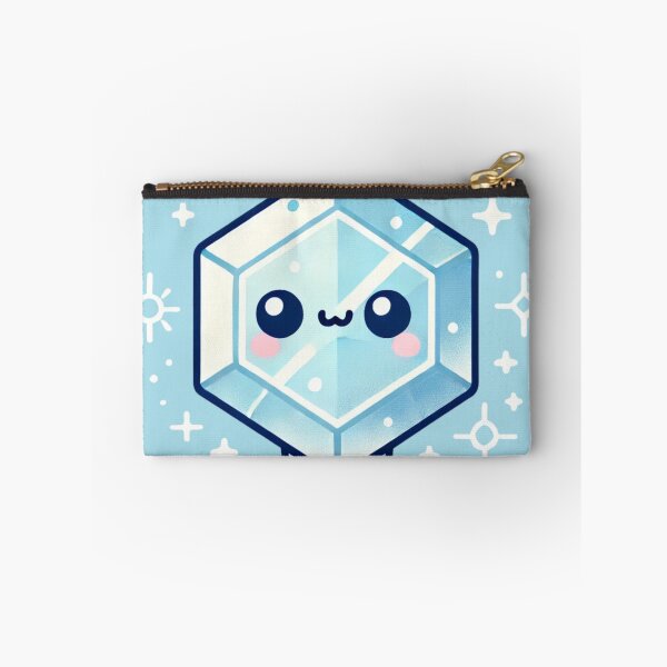 Item preview, BioKawaii Mineral Salt – Cute Hexagonal Crystal Character designed and sold by Yohei-Studio.
