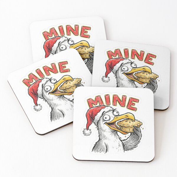 Item preview, Mine Seagull Christmas Pie Finding Nemo Funny Holiday Food Bird designed and sold by ArtByYunus.