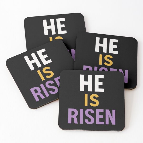 Item preview, He Is Risen – Bold Christian Faith Design designed and sold by Dogandesighn.