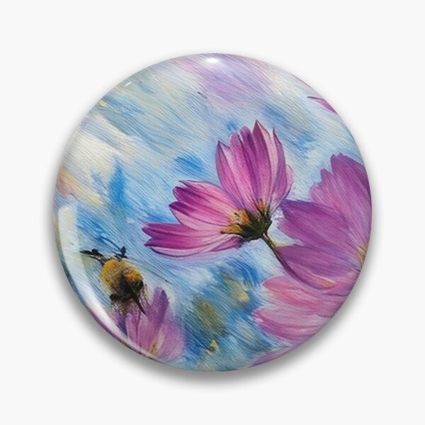 Item preview, Pink Comos Flowers designed and sold by tomorrowsart.