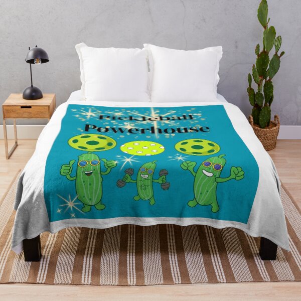 Item preview, Pickleball Powerhouse - Funny Pickle Characters Sports Humor Art designed and sold by Extremeallie.