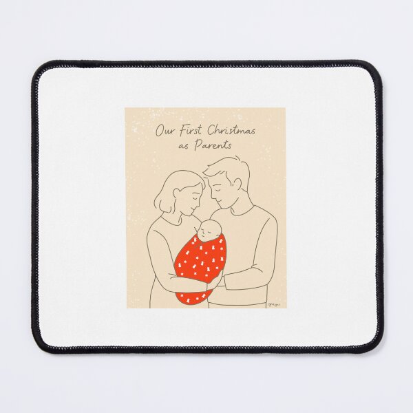 Item preview, Our First Christmas as Parents designed and sold by effdesigns.
