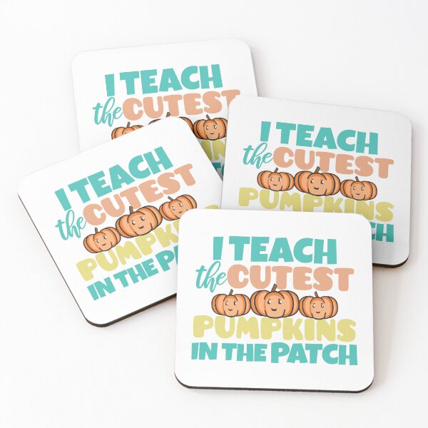 Item preview, I teach the cutest pumpkins in patch designed and sold by Think4Prints.