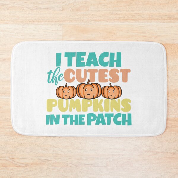 Item preview, I teach the cutest pumpkins in patch designed and sold by Think4Prints.
