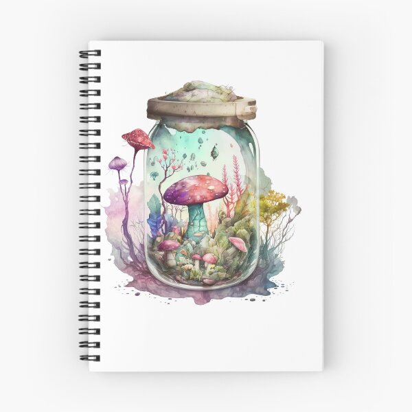 Item preview, Mushroom Jar designed and sold by Sweetvoilet.