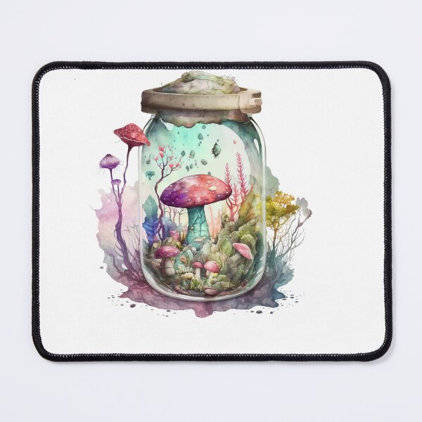 Item preview, Mushroom Jar designed and sold by Sweetvoilet.
