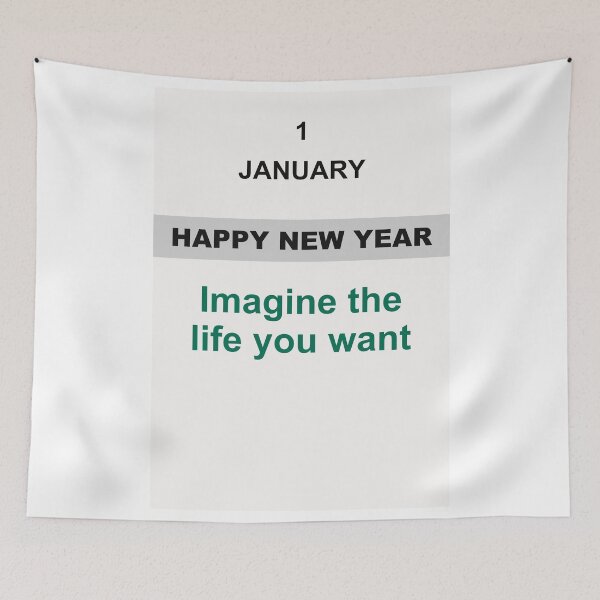 Item preview, Happy New Year - January 1, Edition: 56 designed and sold by ariksworld.
