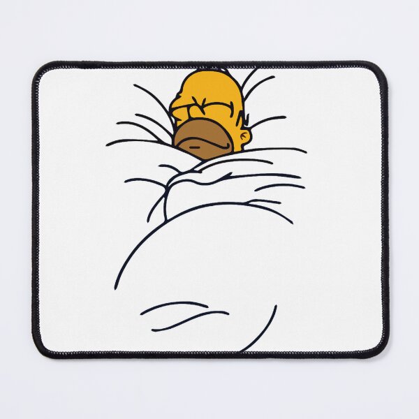 Item preview, Homer tucked in sleeping Essential designed and sold by kiaray5454.