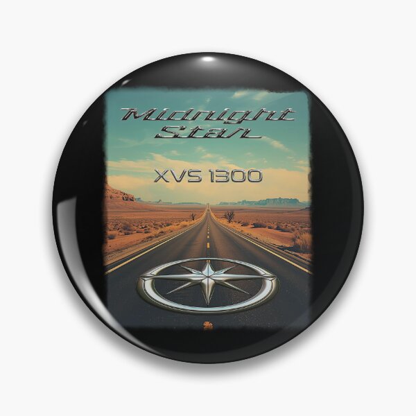 Item preview, Desert Road Midnight Star XVS 1300, XVS1300 designed and sold by KlaraBubble.